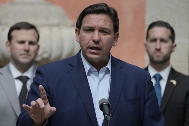 Florida Gov. DeSantis vetoes new congressional maps | iNFOnews.ca Florida Gov. DeSantis vetoes new congressional maps | iNFOnews.ca