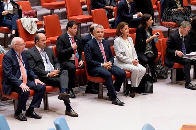 Colombia's leader touts peace efforts, says drugs are enemy | iNFOnews.ca
