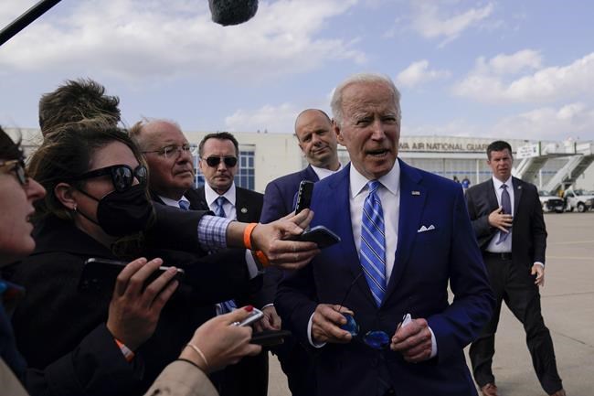 Biden: Russia war is genocide, trying to 'wipe out' Ukraine | iNFOnews.ca