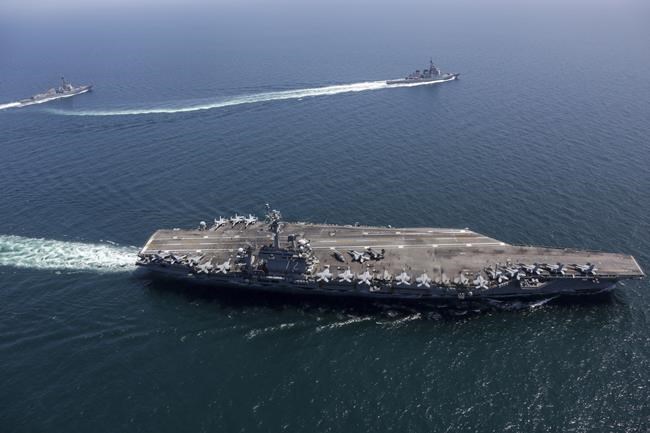 Japan, US hold navy drills off Koreas amid nuke test worry | iNFOnews.ca Japan, US hold navy drills off Koreas amid nuke test worry | iNFOnews.ca