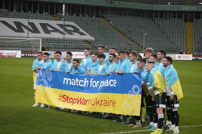 Ukraine resumes World Cup qualification with June 1 playoff | iNFOnews.ca Ukraine resumes World Cup qualification with June 1 playoff | iNFOnews.ca