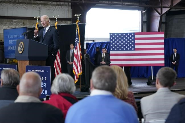 Biden pushes infrastructure plans in visit to New Hampshire | iNFOnews.ca Biden pushes infrastructure plans in visit to New Hampshire | iNFOnews.ca