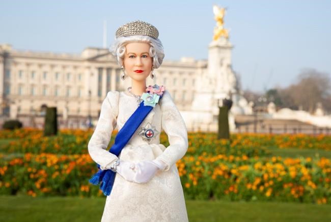 Barbie doll in likeness of Queen released to celebrate the monarch's Platinum Jubilee | iNFOnews.ca