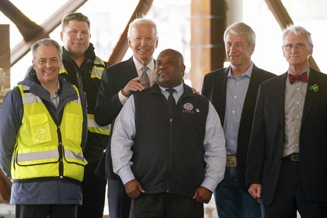 Biden: Public works plan can boost US that's 'fallen behind' | iNFOnews.ca
