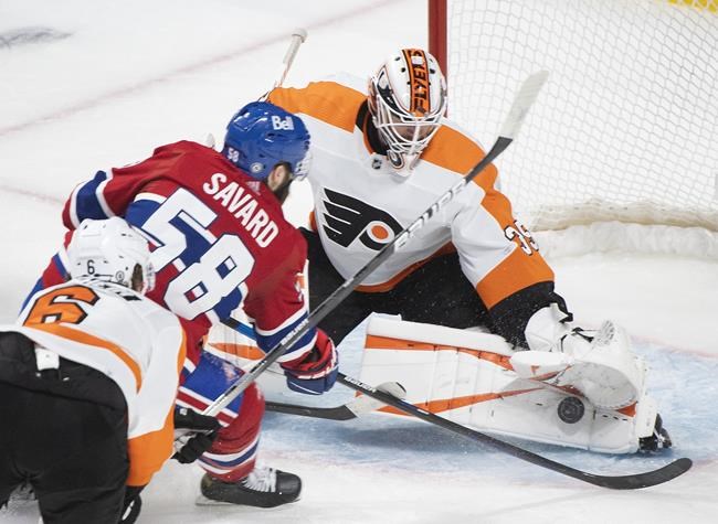 Flyers end six-game losing skid with 6-3 victory over the Canadiens | iNFOnews.ca Flyers end six-game losing skid with 6-3 victory over the Canadiens | iNFOnews.ca