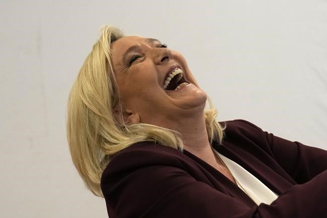 Le Pen's far-right vision: Retooling France at home, abroad | iNFOnews.ca