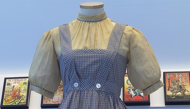 Lost for decades, Dorothy's dress from 'Oz' up for sale | iNFOnews.ca