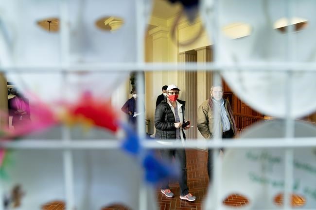 Jill Biden displays artwork by military kids in new exhibit | iNFOnews.ca