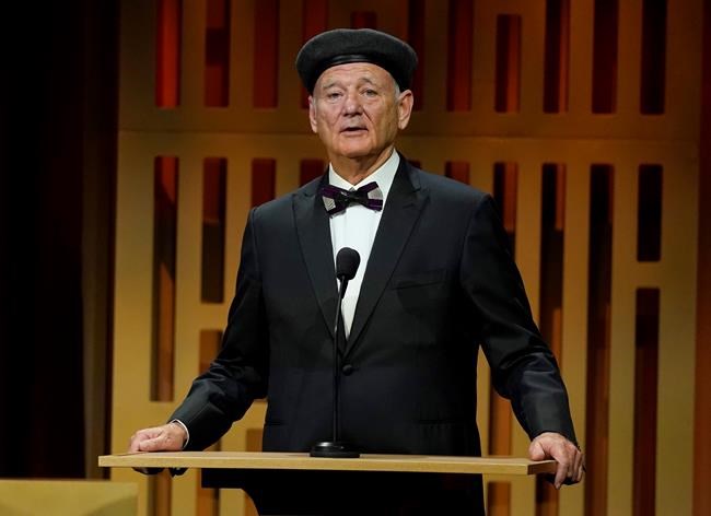 Bill Murray says his behavior led to complaint, film's pause | iNFOnews.ca CP2020121598