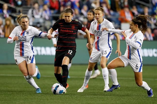 Canada captain Christine Sinclair on the mark as Portland wins NWSL season opener | iNFOnews.ca