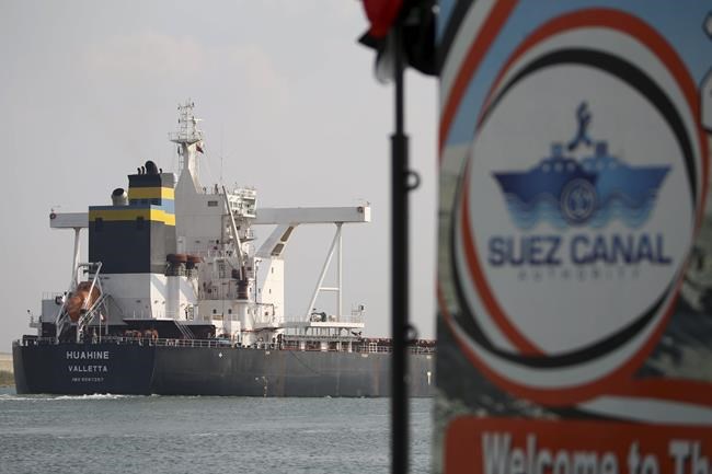 Suez Canal chief says April revenues hit all-time record | iNFOnews.ca