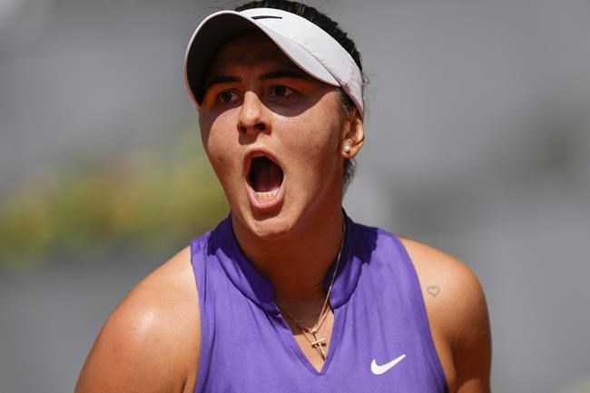 Canada's Bianca Andreescu eliminated from Madrid Open | iNFOnews.ca CP1135261970