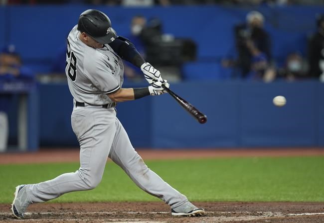 All Rise! Judge drives in three runs as Yankees dump Jays 9-1 for 11th win in a row | iNFOnews.ca