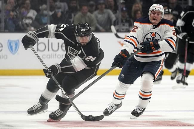 Quick posts 31-save shutout, L.A. Kings blank Edmonton Oilers 4-0 in Game 4 | iNFOnews.ca Quick posts 31-save shutout, L.A. Kings blank Edmonton Oilers 4-0 in Game 4 | iNFOnews.ca