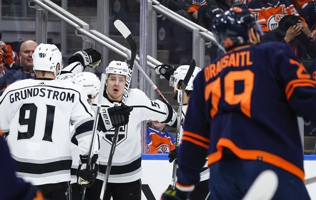 Kempe scores twice, Kings outlast Oilers to take 5-4 OT victory | iNFOnews.ca