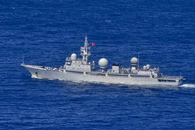 Australia says Chinese spy ship has been hugging west coast | iNFOnews.ca CP117229406
