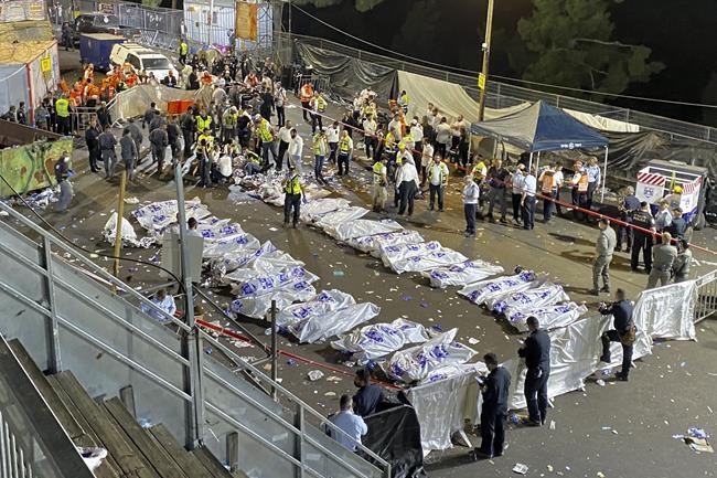 A year after disaster, thousands flock to Israeli holy site | iNFOnews.ca A year after disaster, thousands flock to Israeli holy site | iNFOnews.ca