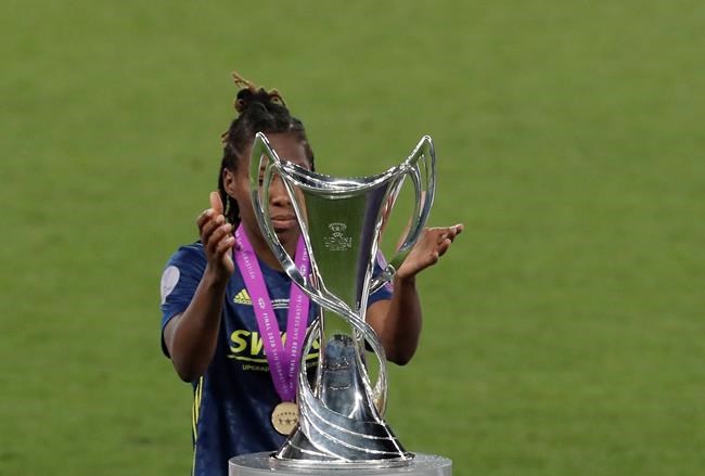 Canada's Kadeisha Buchanan wins Champions League again as Lyon beats Barcelona 3-1 | iNFOnews.ca CP1993106817