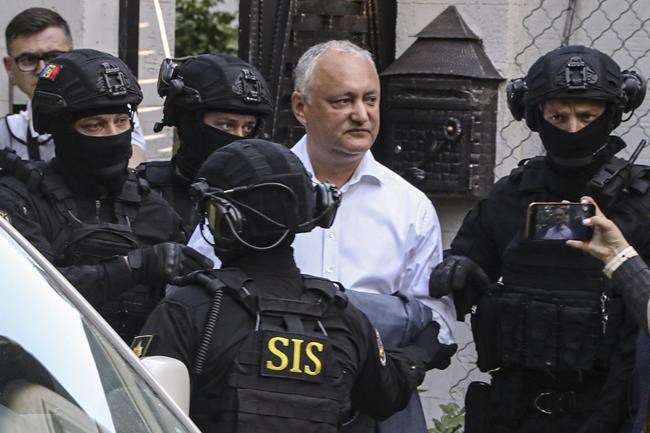 Moldovan ex-president detained in treason, corruption probe | iNFOnews.ca Moldovan ex-president detained in treason, corruption probe | iNFOnews.ca
