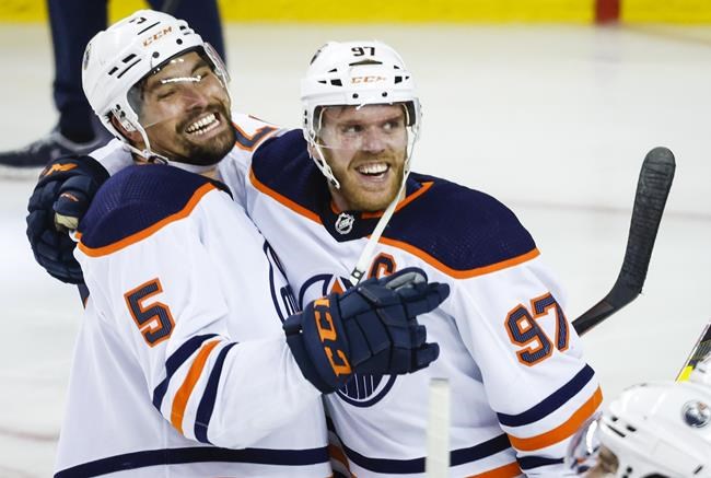 McDavid scores in OT, Oilers down Flames to win Battle of Alberta and advance to WCF | iNFOnews.ca