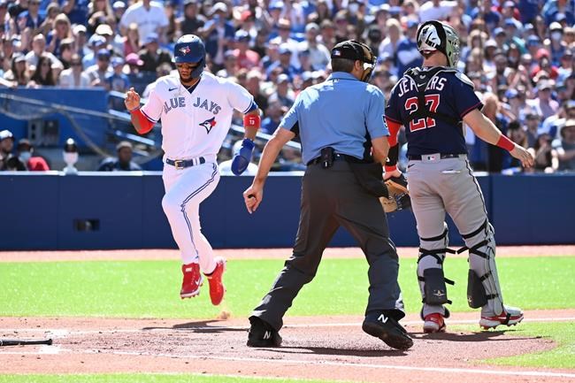 Jays hit three homers and Berrios has career-high 13 strikeouts in 12-3 rout of Twins | iNFOnews.ca
