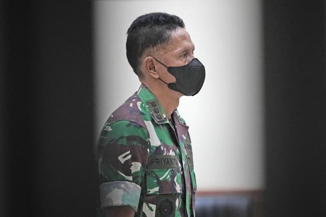 Indonesian army officer gets life sentence for double murder | iNFOnews.ca