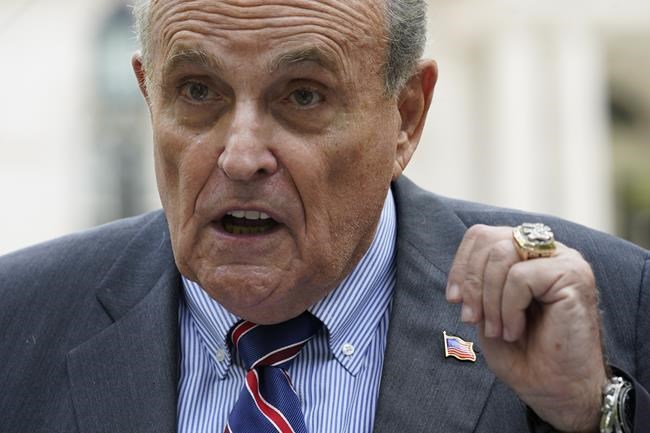 Rudy Giuliani faces ethics charges over Trump election role | iNFOnews.ca