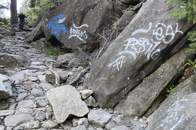 Graffiti found on dozens of Yosemite National Park sites | iNFOnews.ca Graffiti found on dozens of Yosemite National Park sites | iNFOnews.ca