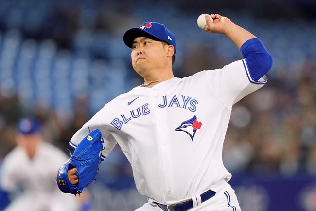 Blue Jays starter Ryu to undergo elbow surgery, expected to miss rest of season | iNFOnews.ca
