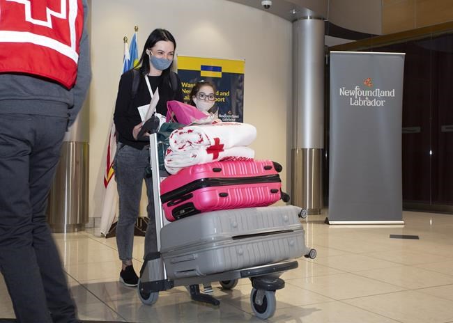 177 Ukrainian refugees land in Newfoundland on second provincially-chartered flight | iNFOnews.ca 177 Ukrainian refugees land in Newfoundland on second provincially-chartered flight | iNFOnews.ca