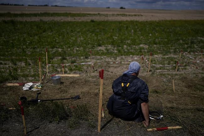 In Ukraine, mines take lives even after fighting moves on | iNFOnews.ca