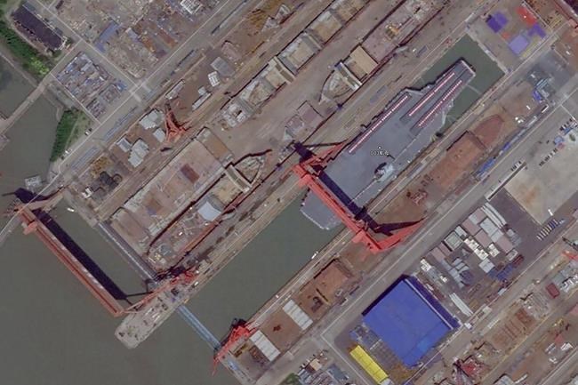 China launches high-tech aircraft carrier in naval milestone | iNFOnews.ca