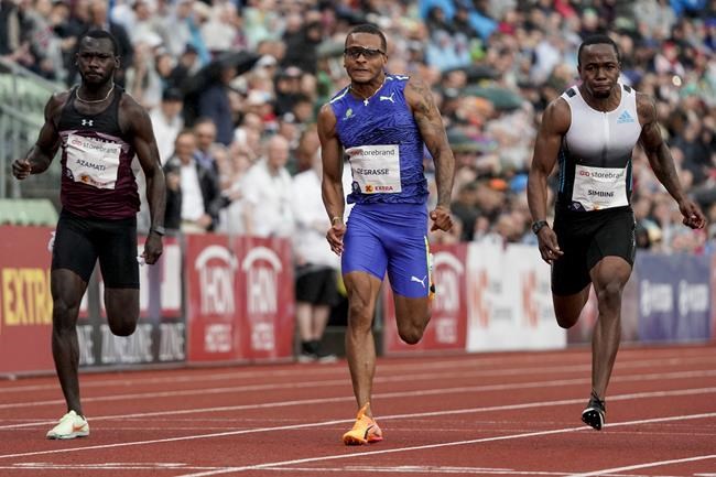 De Grasse withdraws from national championship with COVID; still eligible for worlds | iNFOnews.ca