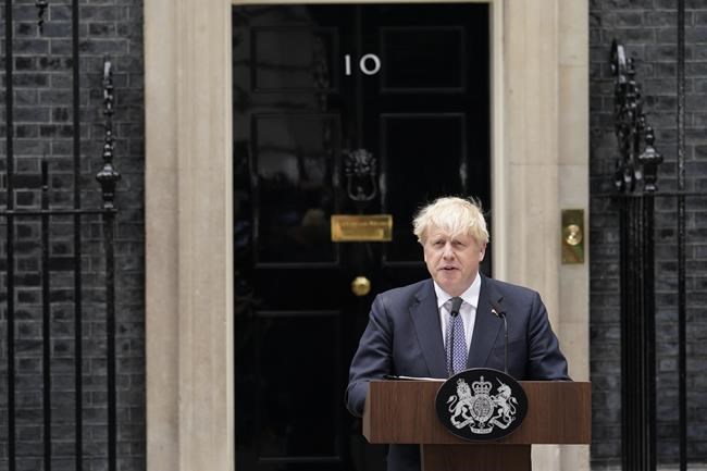 Text of Prime Minister Boris Johnson's resignation speech | iNFOnews.ca