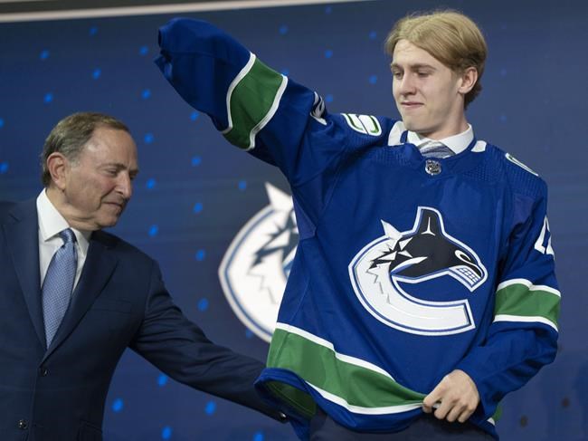 Vancouver Canucks take Swedish right-winger Jonathan Lekkerimaki in NHL draft | iNFOnews.ca Vancouver Canucks take Swedish right-winger Jonathan Lekkerimaki in NHL draft | iNFOnews.ca