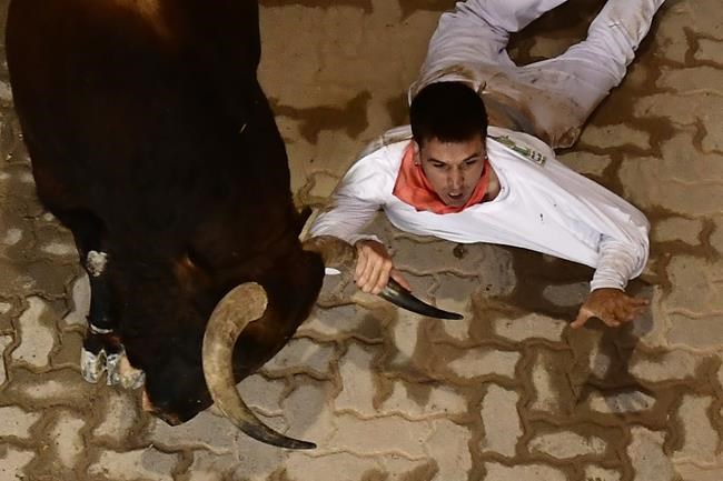 Spain's running of the bulls: 1 person gored in Pamplona | iNFOnews.ca Spain's running of the bulls: 1 person gored in Pamplona | iNFOnews.ca