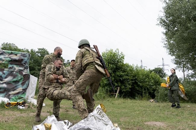 'These people must be saved': Ukrainians train in combat aid | iNFOnews.ca 'These people must be saved': Ukrainians train in combat aid | iNFOnews.ca