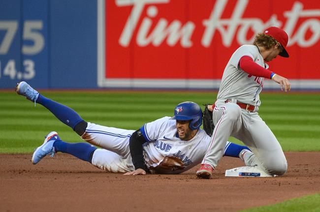 Lucky 13: Berrios ties career high for strikeouts as Blue Jays top Phillies 4-3 | iNFOnews.ca Lucky 13: Berrios ties career high for strikeouts as Blue Jays top Phillies 4-3 | iNFOnews.ca