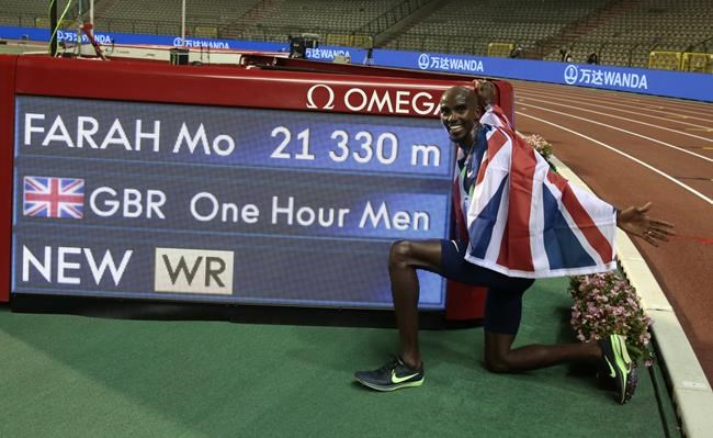 Mo Farah's story draws horror, understanding in Somalia | iNFOnews.ca CP1984807613