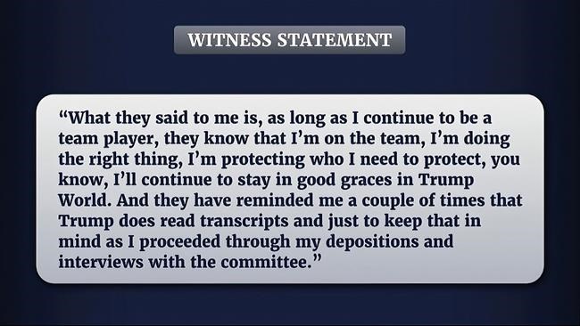 Witness tampering at Jan. 6 hearing? Cheney raises prospect | iNFOnews.ca