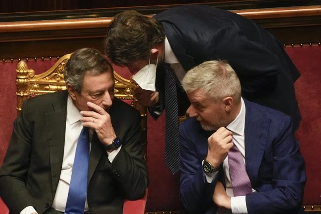 Italian PM Draghi wins vote but unity coalition unravels | iNFOnews.ca Italian PM Draghi wins vote but unity coalition unravels | iNFOnews.ca