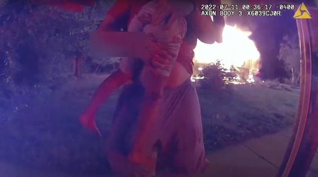 Man saves 5 from house fire; jumps out window to save baby | iNFOnews.ca