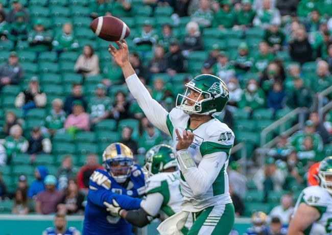 Dolegala stepping up at QB for Roughriders as COVID-depleted Saskatchewan hosts Argos | iNFOnews.ca