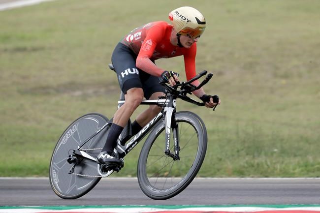 Canadian rider Alex Cataford breaks collarbone after going down in Spain one-day race | iNFOnews.ca Canadian rider Alex Cataford breaks collarbone after going down in Spain one-day race | iNFOnews.ca
