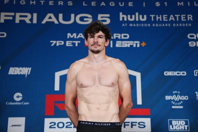 Canadian lightweight Oivier Aubin-Mercier calm before PFL semifinal in New York | iNFOnews.ca Canadian lightweight Oivier Aubin-Mercier calm before PFL semifinal in New York | iNFOnews.ca
