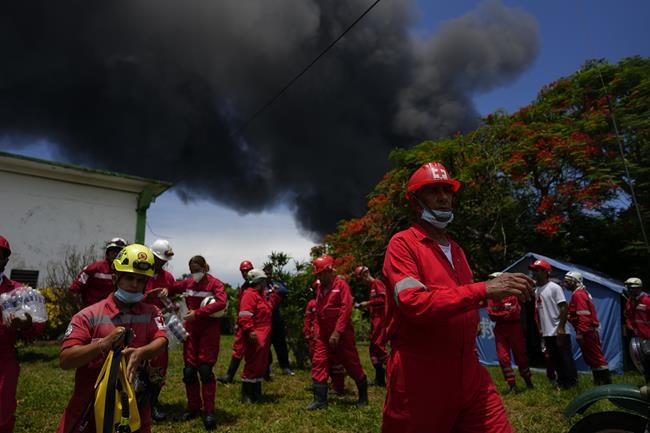 17 missing, 121 hurt, 1 dead in fire at Cuban oil facility | iNFOnews.ca