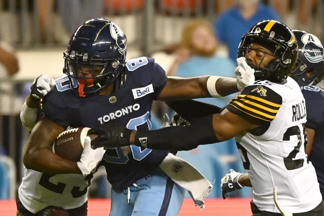 Toronto Argonauts rally for 34-20 home victory over Hamilton Tiger-Cats | iNFOnews.ca Toronto Argonauts rally for 34-20 home victory over Hamilton Tiger-Cats | iNFOnews.ca