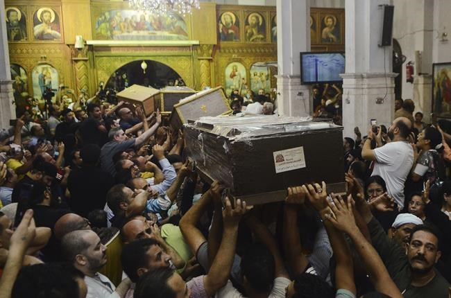 Fire at Cairo Coptic church kills 41, including 15 children | iNFOnews.ca Fire at Cairo Coptic church kills 41, including 15 children | iNFOnews.ca