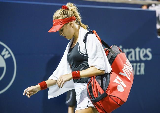 Bouchard makes successful return to tennis with doubles win in Vancouver | iNFOnews.ca Bouchard makes successful return to tennis with doubles win in Vancouver | iNFOnews.ca