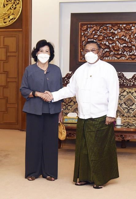 UN envoy tells Myanmar general: End violence, seek democracy | iNFOnews.ca